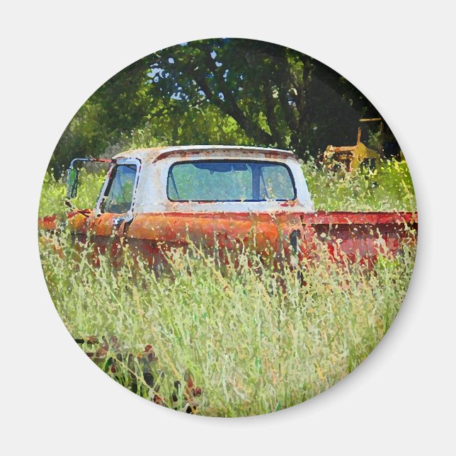 Klassischer Lieferwagen Magnet (Vorne)