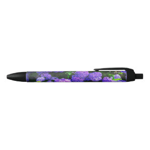 Klassischer Lila-realistischer Hydrangea Pen Kugelschreiber