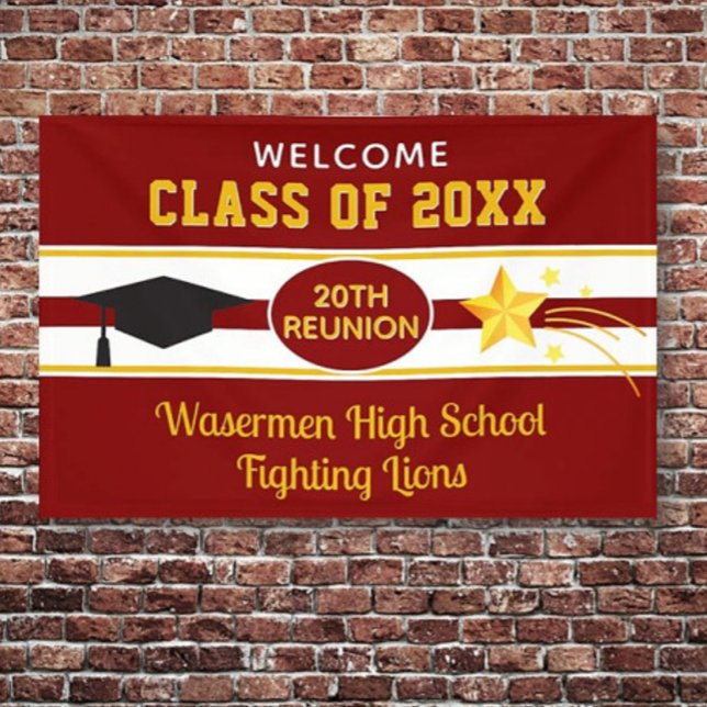 Klassischer Look! Big Class Wiedersehen Banner (Von Creator hochgeladen)