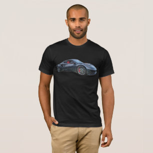 Klassischer Lotus Abstrakter T - Shirt