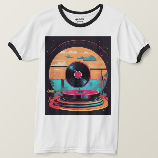 Klassischer männlicher T - Shirt (Design vorne)