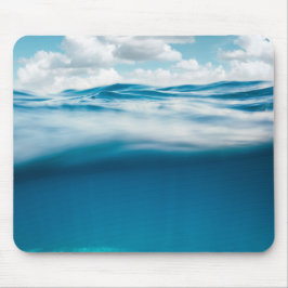 Klassischer Meerblick Mousepad