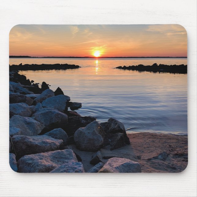 Klassischer Meerblick Mousepad (Vorne)