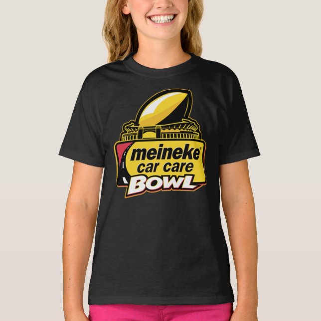 Klassischer Meineke Car Care Bowl Essenzieller T - T-Shirt (Vorderseite)