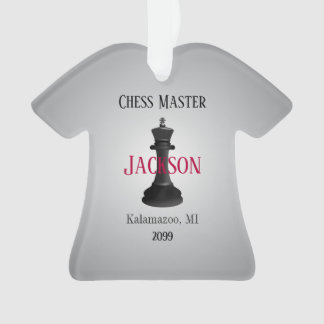 Klassischer Meister mit Zeichnend King Ornament