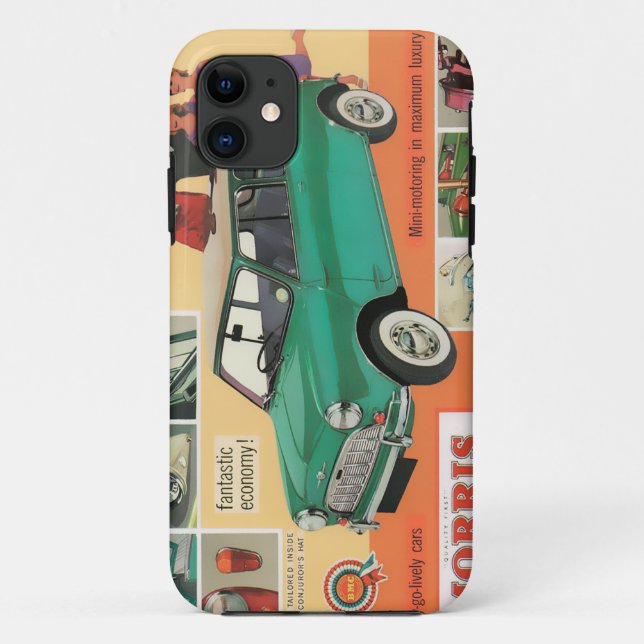 Klassischer Mini Super Morris Phone Case (Rückseite)