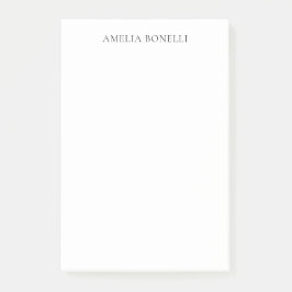 Klassischer Minimalistischer Beruflicher Schlichte Post-it Klebezettel