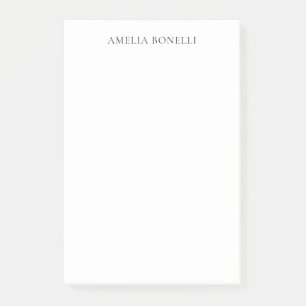 Klassischer Minimalistischer Beruflicher Schlichte Post-it Klebezettel