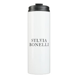 Klassischer Minimalistischer Beruflicher Schlichte Thermosbecher