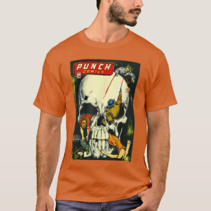 Klassischer Monsterposter-Horror-Comic-Book lustig T-Shirt