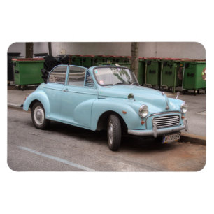 Klassischer Morris Minor Magnet