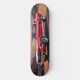 Klassischer Muscle Car 1967 Skateboard