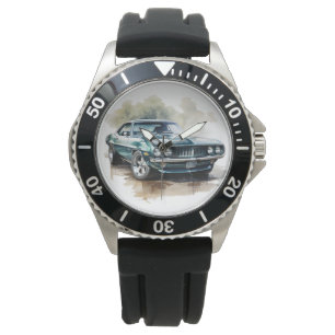 Klassischer Muscle Car Armbanduhr