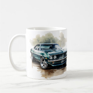 Klassischer Muscle Car Kaffeetasse