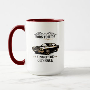 Klassischer Muscle-Car-Kombibecher Tasse