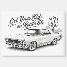 Klassischer Muscle-Car-Magnet Magnet