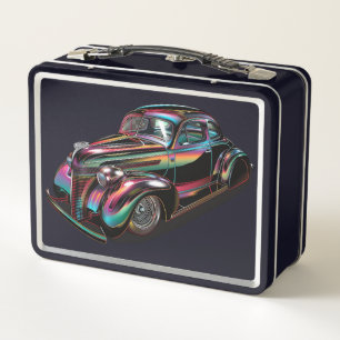 Klassischer Muscle Car Metall Brotdose