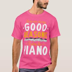Klassischer Musikpianist Musiker Klavier Keyboard T-Shirt
