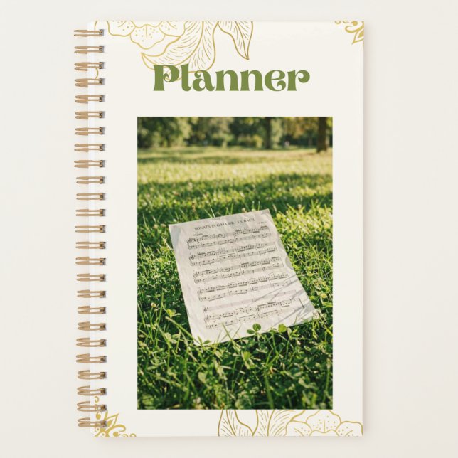 Klassischer Musikplaner Planer (Vorderseite)