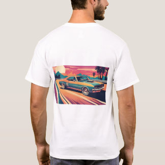 Klassischer Muskelwagen 60 T-Shirt