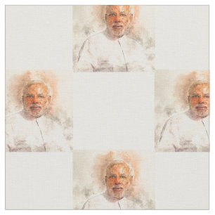 Klassischer Narendra Modi 2021 Stoff
