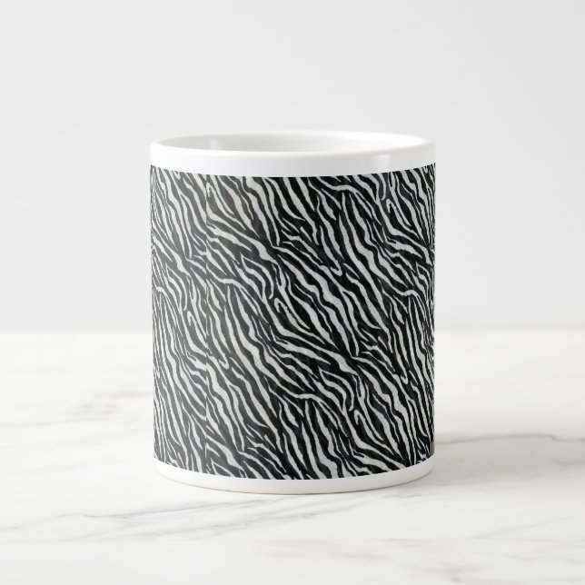 Klassischer Neutraler Becher Jumbo-Tasse (Vorderseite)