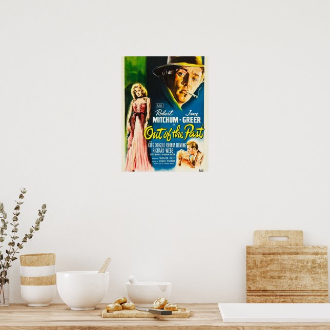 Klassischer Noir muss haben: aus der Vergangenheit Poster (Küche)