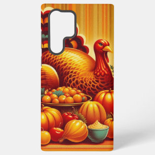 klassischer/nostalgischer Thanksgiving-Truthahn Samsung Galaxy Hülle