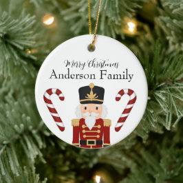 Klassischer Nussknacker-Weihnachts-Keramikschmuck Keramik Ornament