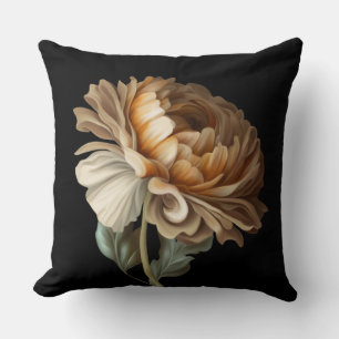 Klassischer Old-World-Painting-Look-Blumen Kissen