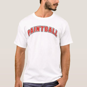 Klassischer PaintballPaintball T-shir T-Shirt