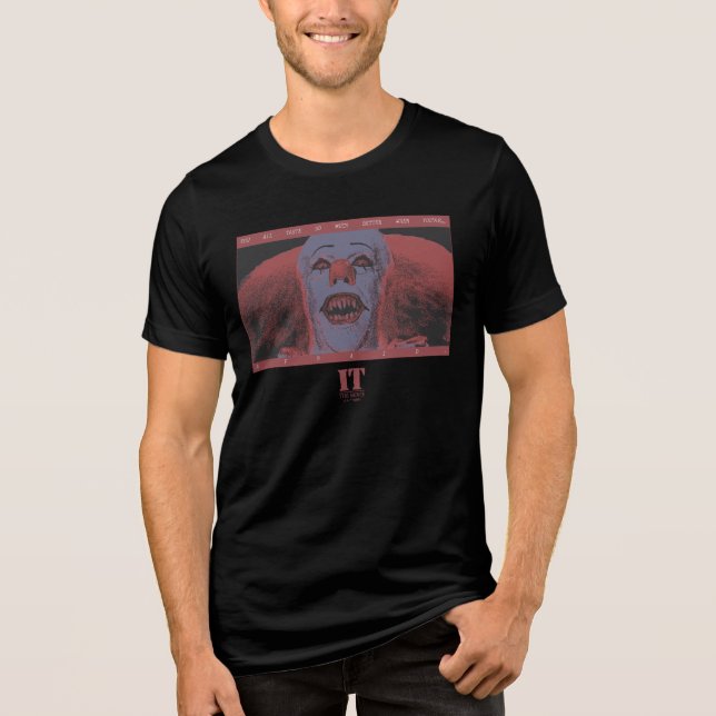 Klassischer Pennywise - Schmeckt viel besser, wenn Tri-Blend Shirt (Vorderseite)