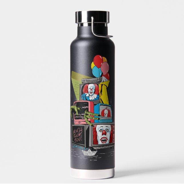 Klassischer Pennywise-TV-Stack - Sie werden auch s Trinkflasche (Links)