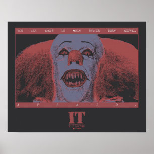 Klassischer Pennywise - Viel besser, wenn man Angs Poster