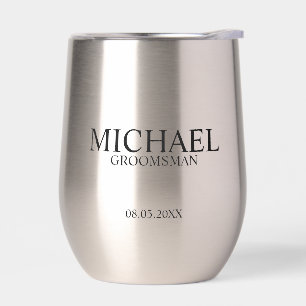 Klassischer Personalisierter Trauzeuge