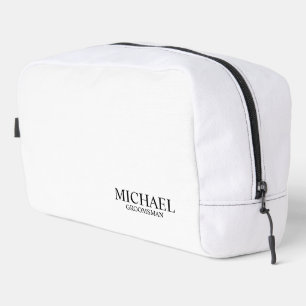 Klassischer Personalisierter Trauzeuge Waschbeutel