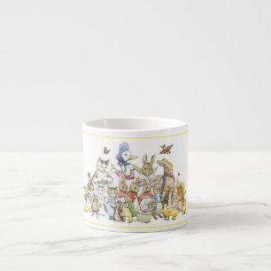 Klassischer Peter der Rabbit Kids Size Cup Espressotasse