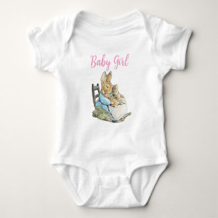 Klassischer Peter der Rabbit Twins Personalisierte Baby Strampler