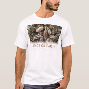 Klassischer Pine Cone Weltfrieden T-Shirt