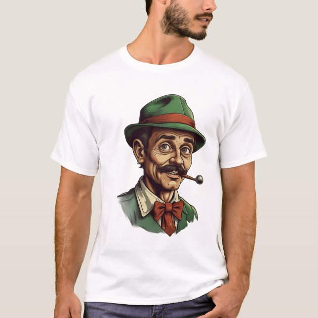 Klassischer Pinocchio T-Shirt (Vorderseite)