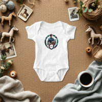 Klassischer Preppy Charm Equestrian Polo Monogram