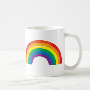 Klassischer Regenbogen Tasse