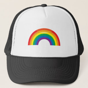 Klassischer Regenbogen Truckerkappe