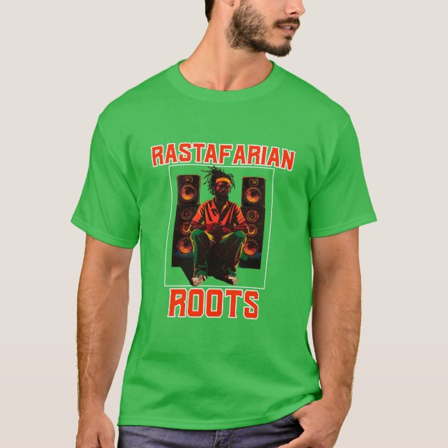 Klassischer Reggae-T - Shirt (Vorderseite)