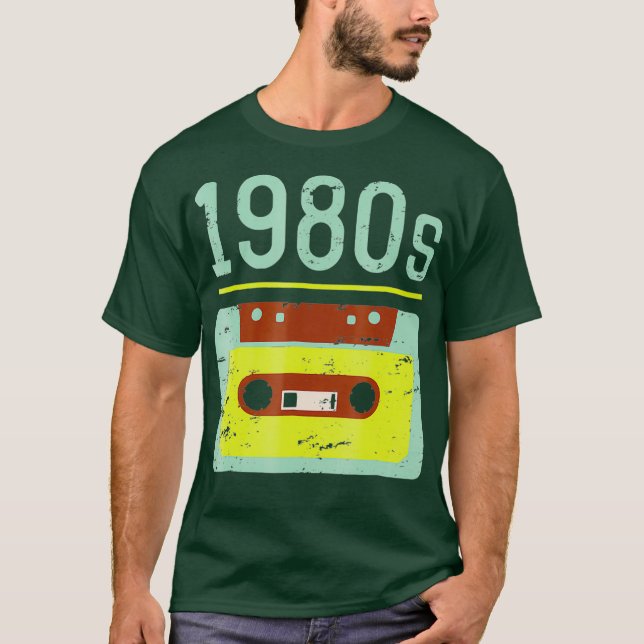 Klassischer Retro der 80er Jahre T-Shirt (Vorderseite)