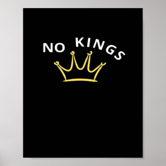 Klassischer Retro-Kühler-Stil ohne Könige Poster