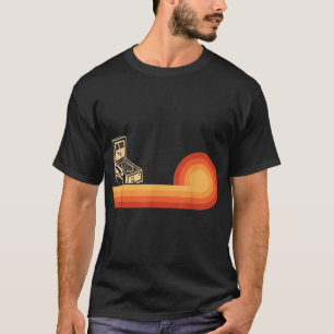 Klassischer Retro Pinball für Männer Vintag Arcade T-Shirt