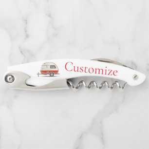 Klassischer Retro Teardrop Camper Thunder_Cove Kellnermesser