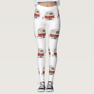 Klassischer Retro Teardrop Camper Thunder_Cove Leggings