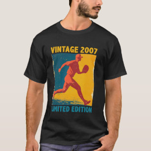 Klassischer Retro Vintage 2007 Baseball Fan Limiti T-Shirt